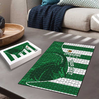 Zimbabwe Rugby Custom Puzzle Sables 3rd Champions Proud - Wonder Print Shop