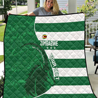 Zimbabwe Rugby Custom Quilt Sables 3rd Champions Proud - Wonder Print Shop