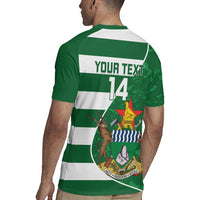 Zimbabwe Rugby Custom Rugby Jersey Sables 3rd Champions Proud - Wonder Print Shop