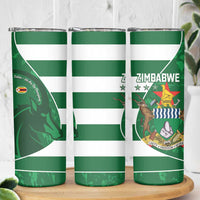 Zimbabwe Rugby Custom Skinny Tumbler Sables 3rd Champions Proud - Wonder Print Shop