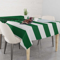 Zimbabwe Rugby Custom Tablecloth Sables 3rd Champions Proud - Wonder Print Shop