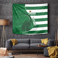 Zimbabwe Rugby Custom Tapestry Sables 3rd Champions Proud - Wonder Print Shop