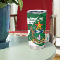 Zimbabwe Rugby Custom Tumbler Cup Sables 3rd Champions Proud - Wonder Print Shop