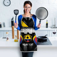 Custom Colombia Football Apron Vamos Las Chicas Superpoderosas - Wonder Print Shop