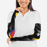 Custom Colombia Football Arm Sleeves Vamos Las Chicas Superpoderosas - Wonder Print Shop