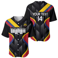 Custom Colombia Football Baseball Jersey Vamos Las Chicas Superpoderosas - Wonder Print Shop
