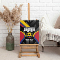 Custom Colombia Football Canvas Wall Art Vamos Las Chicas Superpoderosas - Wonder Print Shop