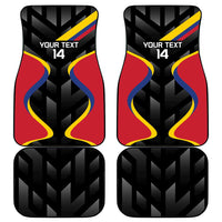 Custom Colombia Football Car Mats Vamos Las Chicas Superpoderosas - Wonder Print Shop
