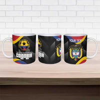 Custom Colombia Football Ceramic Mug Vamos Las Chicas Superpoderosas - Wonder Print Shop