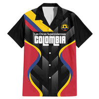 Custom Colombia Football Family Matching Mermaid Dress and Hawaiian Shirt Vamos Las Chicas Superpoderosas - Wonder Print Shop