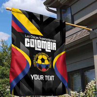 Custom Colombia Football Garden Flag Vamos Las Chicas Superpoderosas - Wonder Print Shop