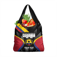 Custom Colombia Football Grocery Bag Vamos Las Chicas Superpoderosas - Wonder Print Shop