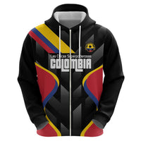 Custom Colombia Football Hoodie Vamos Las Chicas Superpoderosas - Wonder Print Shop