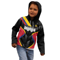Custom Colombia Football Kid Hoodie Vamos Las Chicas Superpoderosas - Wonder Print Shop