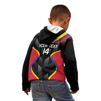 Custom Colombia Football Kid Hoodie Vamos Las Chicas Superpoderosas - Wonder Print Shop