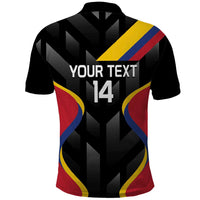 Custom Colombia Football Polo Shirt Vamos Las Chicas Superpoderosas - Wonder Print Shop