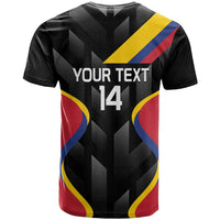 Custom Colombia Football T Shirt Vamos Las Chicas Superpoderosas - Wonder Print Shop