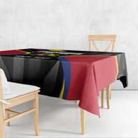 Custom Colombia Football Tablecloth Vamos Las Chicas Superpoderosas - Wonder Print Shop