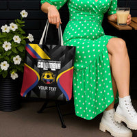 Custom Colombia Football Tote Bag Vamos Las Chicas Superpoderosas - Wonder Print Shop