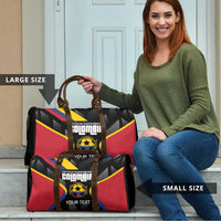 Custom Colombia Football Travel Bag Vamos Las Chicas Superpoderosas - Wonder Print Shop