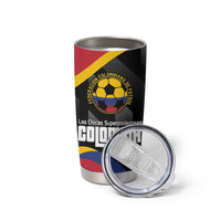 Custom Colombia Football Tumbler Cup Vamos Las Chicas Superpoderosas - Wonder Print Shop