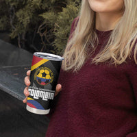 Custom Colombia Football Tumbler Cup Vamos Las Chicas Superpoderosas - Wonder Print Shop