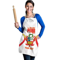Custom Peru Football Apron Vamos La Bicolor - Wonder Print Shop