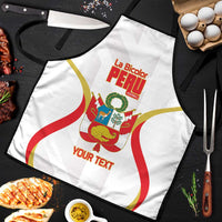 Custom Peru Football Apron Vamos La Bicolor - Wonder Print Shop