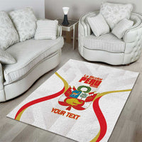 Custom Peru Football Area Rug Vamos La Bicolor - Wonder Print Shop