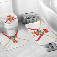 Custom Peru Football Bathroom Set Vamos La Bicolor - Wonder Print Shop