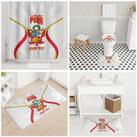 Custom Peru Football Bathroom Set Vamos La Bicolor - Wonder Print Shop