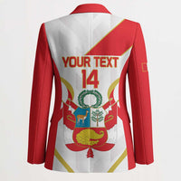 Custom Peru Football Blazer Vamos La Bicolor - Wonder Print Shop