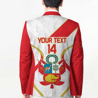 Custom Peru Football Blazer Vamos La Bicolor - Wonder Print Shop