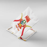 Custom Peru Football Canvas Wall Art Vamos La Bicolor - Wonder Print Shop