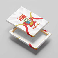 Custom Peru Football Canvas Wall Art Vamos La Bicolor - Wonder Print Shop