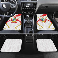 Custom Peru Football Car Mats Vamos La Bicolor - Wonder Print Shop