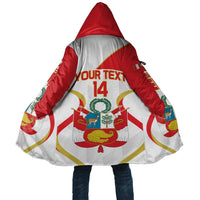 Custom Peru Football Cloak Vamos La Bicolor - Wonder Print Shop