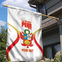 Custom Peru Football Garden Flag Vamos La Bicolor - Wonder Print Shop