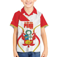 Custom Peru Football Hawaiian Shirt Vamos La Bicolor - Wonder Print Shop