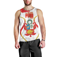 Custom Peru Football Men Tank Top Vamos La Bicolor - Wonder Print Shop