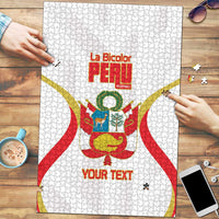 Custom Peru Football Puzzle Vamos La Bicolor - Wonder Print Shop