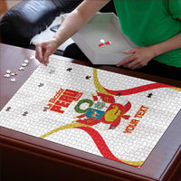 Custom Peru Football Puzzle Vamos La Bicolor - Wonder Print Shop