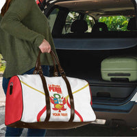 Custom Peru Football Travel Bag Vamos La Bicolor - Wonder Print Shop