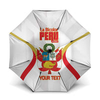 Custom Peru Football Umbrella Vamos La Bicolor - Wonder Print Shop