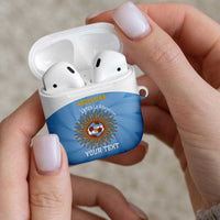 Custom Argentina Football AirPods Case Vamos La Albiceleste Blue Version - Wonder Print Shop