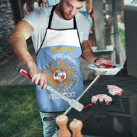 Custom Argentina Football Apron Vamos La Albiceleste Blue Version - Wonder Print Shop