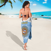 Custom Argentina Football Sarong Vamos La Albiceleste Blue Version - Wonder Print Shop