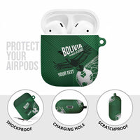 Custom Bolivia Football AirPods Case Vamos La Verde - Wonder Print Shop