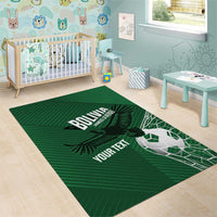 Custom Bolivia Football Area Rug Vamos La Verde - Wonder Print Shop