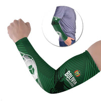 Custom Bolivia Football Arm Sleeves Vamos La Verde - Wonder Print Shop